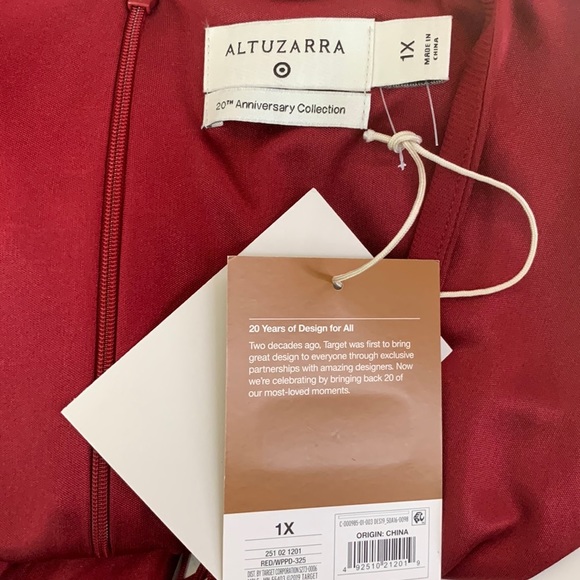 Altuzarra for Target Wine Color Dress - Picture 4 of 8
